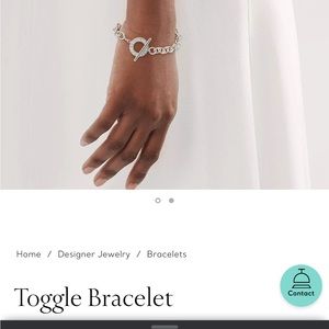 Worn a few times Tiffany toggle bracelet. In excellent condition.